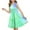 B Green, variant on Fjofpr Toddler Girl Clothes under $5 Girls Sleeveless Stretchy Dress A Line Twirly Skater School Recital Dress Short Sleeve Round Neck Dress（3-14Y）