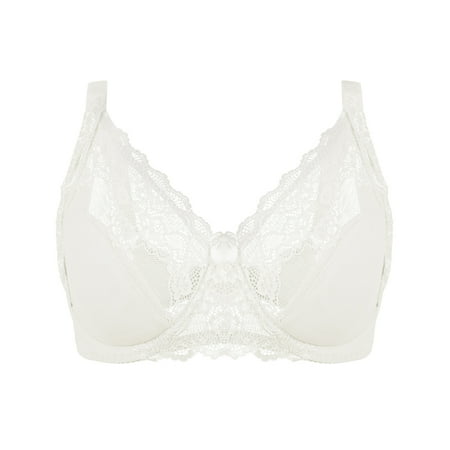 

2PC Lace Plus Size Bra Sexy Deep V Design Big Size Push Up Back Closure Bras Women Lace Sexy Ultrathin Transparent Seductive Brassiere