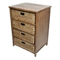 thumbnail image 1 of Heather Ann Creations Naia 4 Drawer Bamboo Storage Cabinet, 1 of 2