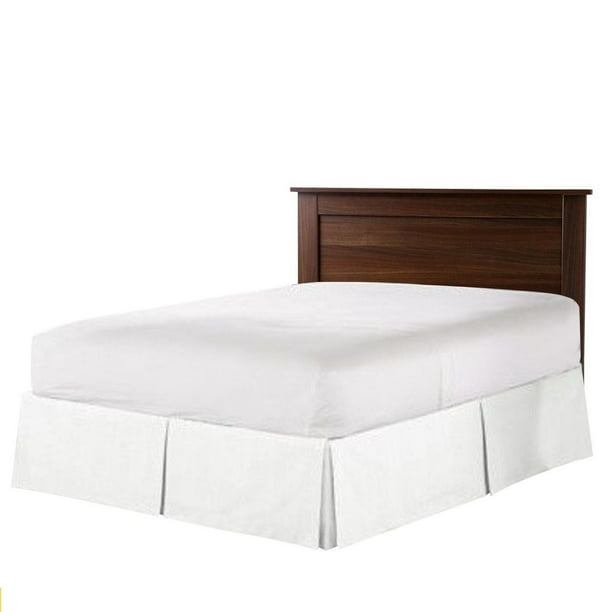 15 Inch Drop Extra Long Bed Skirt, Extra Long Queen Bed Skirt