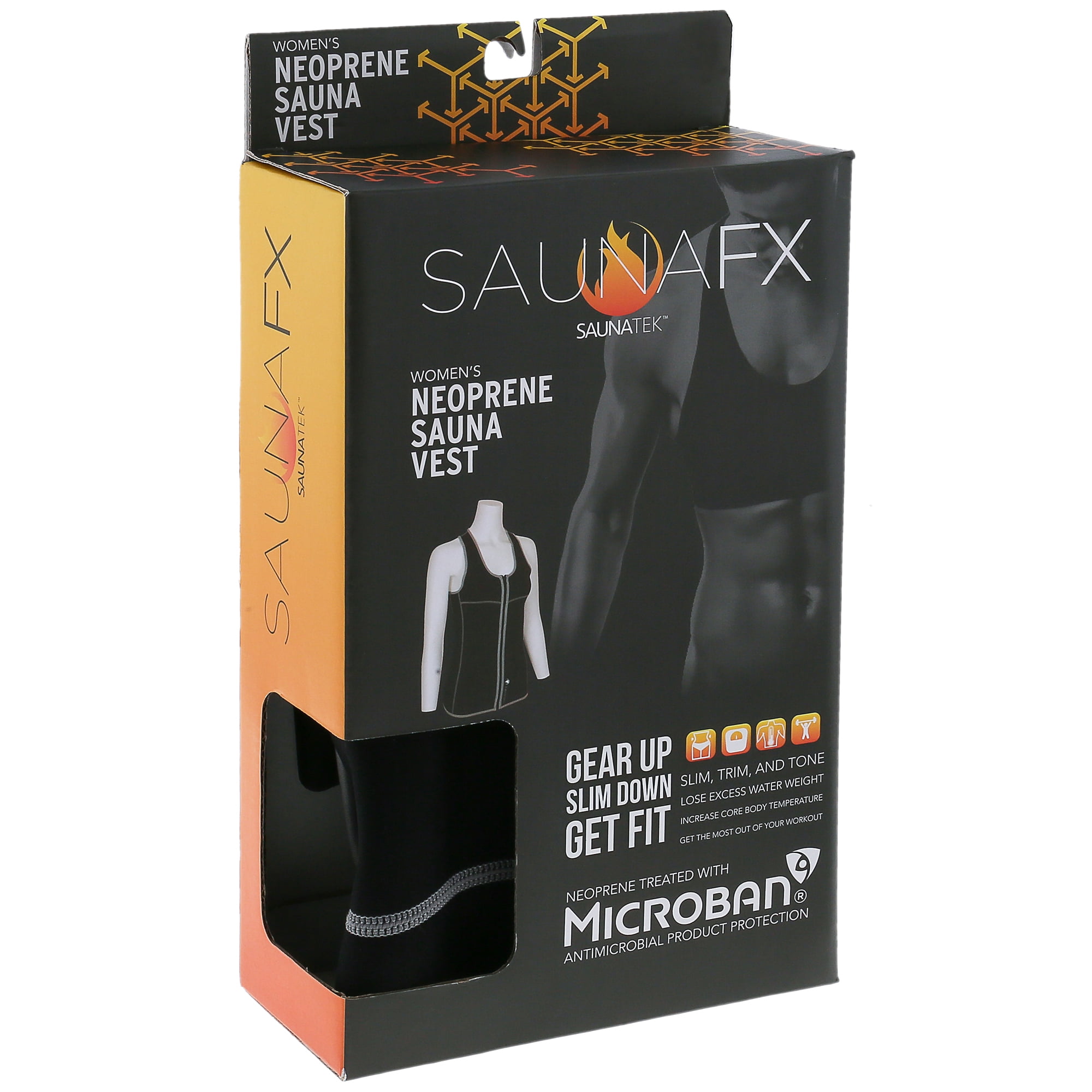 saunafx women's sauna vest