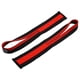thumbnail image 3 of Correas para levantamiento de pesas, muñequeras antideslizantes para levantamiento de pesas, soporte para muñecas, asa envolvente para ejercicios de d Rojo y negro, 3 of 7