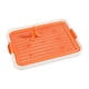 thumbnail image 2 of Entrenamiento para ir al baño para perros Bandeja para orinal Almohadillas de entrenamiento Inodoro Loo Kitty Fácil de limpiar Entrenador para orinal Naranja Fernando Bandeja sanitaria, 2 of 8