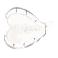 thumbnail image 3 of Plantilla para cejas con guía de arco para mujeres, profesional, resistente, versátil, fácil de usar, regla de diseño rápido para cejas., 3 of 7