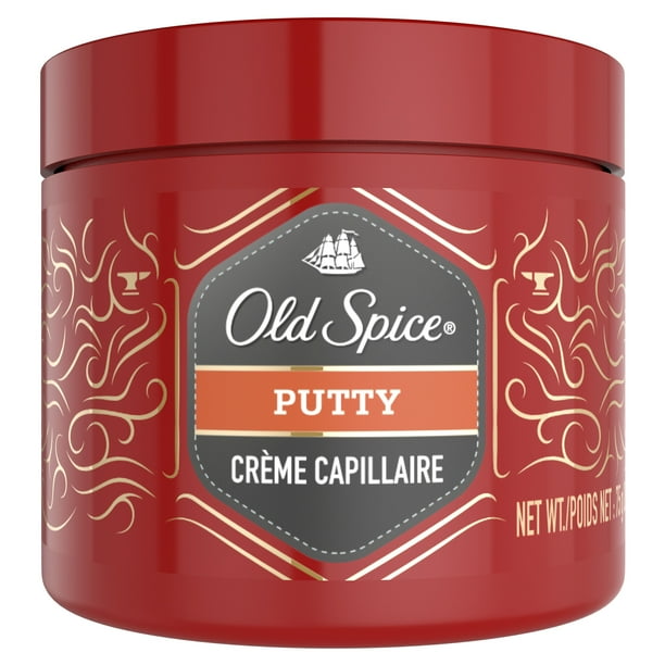 Old Spice Men's Hair Styling Putty, High Hold Matte Finish, 2.64 Oz