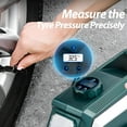 thumbnail image 3 of CarCome Portable Tire Inflator for Car,150PSI Air Compressor for Car Tires Inflator,12V DC Auto Tire Pump with Digital Pressure Gauge,Emergency LED Light for Car, Bike, Balloons and Other Inflatables, 3 of 7