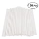 thumbnail image 1 of 150 piezas de palos de paleta de papel Cake Sticks para fiesta de cumpleaños DIY Craft Project - Blanco, 1 of 5