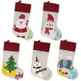 thumbnail image 2 of Decoración navideña para niños Regalos Calcetines Suministros Navidad Santa Muñeco de nieve Oso Calcetín Bolsa de regalo Colgando Fiesta Árbol Decoración Papá Noel WD.WDQZL Hogar, 2 of 5