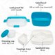 thumbnail image 4 of Fiambrera Goodful Bento apilable, 1650 ml, azul, 4 of 7