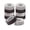 5 Rolls White & 5 Rolls Black, variant on 3 Rolls White Grid Washi Tape Set 33 Feet 3/5 Inch Width Writable Adhesive Masking Tapes Sticky Decorative Paper Tape for Arts DIY Scrapbooking Planners (3 Rolls White)
