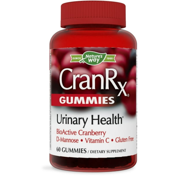 Nature's Way CranRx® Gummy Urinary Health BioActive Cranberry + D