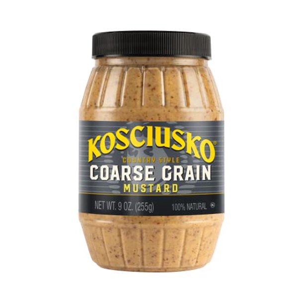 Plochman's Kosciusko Country Style Coarse Grain Mustard, Hearty Country