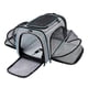 thumbnail image 1 of Bolsa de transporte para mascotas, portátil, transpirable, plegable, para gatos, perros, viajes al aire libre, bolso de mano con cremalleras de seguridad, S, azul, 1 of 5