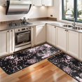 thumbnail image 3 of Kitchen Rugs Sets Of 2,Black and Pink Of Leopard Print Anti Fatigue Kitchen Mat Rugs Non Slip Washable,Decorative Kitchen Floor Mats for Kitchen,Sink,Laundry,17"x47"+17"x47", 3 of 5