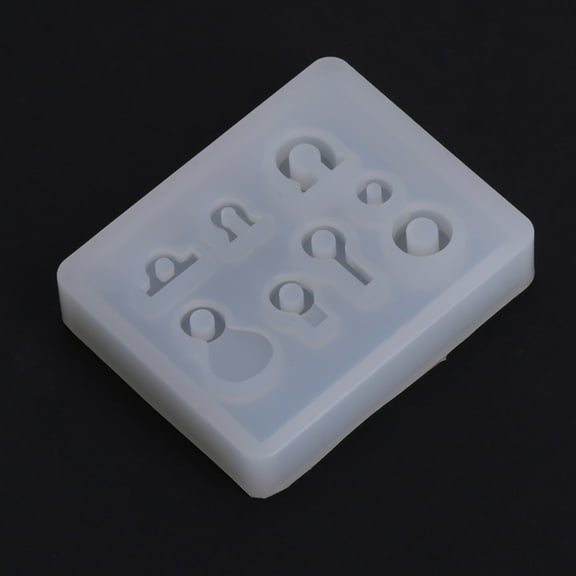 Crystal Epoxy Resin Mold Earrings Pendants Casting Silicone Mould DIY Crafts Jewelry Making Tools High Quality