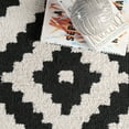 thumbnail image 5 of nuLOOM Kellee Contemporary Wool Area Rug, 4' x 6', Black, 5 of 9