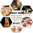 thumbnail image 4 of 10-Pack Reusable Rigid Plastic Drinking Straws with Security Stopper, Ribbed Replacement Straws for Insulated Water Bottles and Travel Mugs, Clear Drinking Straws #B1 B_109, 4 of 5