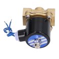 thumbnail image 1 of Electrovanne d'Eau, Électrovanne Solénoïde 2W Normalement Fermée Électrovanne Normalement Fermée Électrovanne d'Eau Construction Robuste, 1 of 14