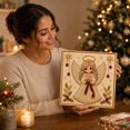 thumbnail image 6 of Qwtwty Christmas Pearl Art DIY Kit for Adults, Christmas Diamond Art Kits DIY Diamond Painting Crafts Kit for Home Wall Decor Holiday Gift, 6 of 7