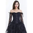 thumbnail image 4 of Corset à Lacets pour Femmes avec Manches d'Épaule, 4 of 8