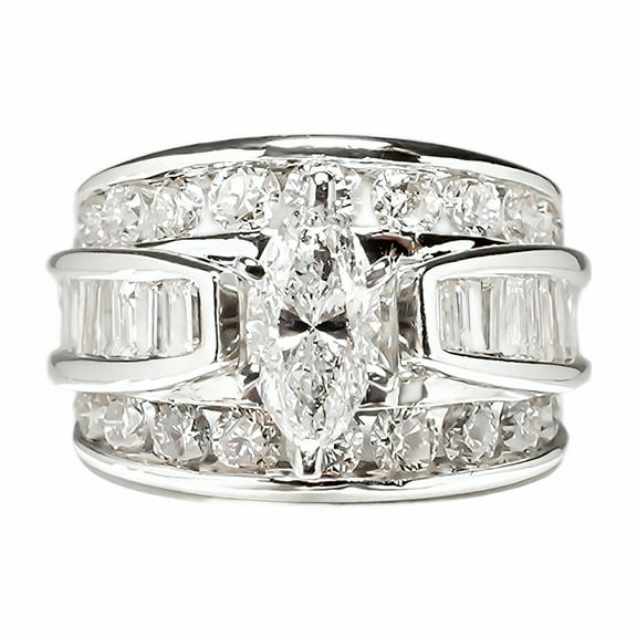 DESIGNICE Promise Rings for Couples,Fluid Design Wedding Bands for Couples,Oxidation-Preventing Couples Rings,Silver Plated