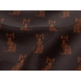 thumbnail image 4 of oneOone Viscose Jersey Fabric Cat Ikat Printed Craft Fabric BTY 60 Inch Wide, 4 of 5
