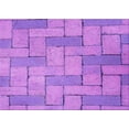 thumbnail image 1 of Ahgly Company Indoor Rectangle Patterned Violet Purple Area Rugs, 2' x 4', 1 of 6