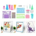 thumbnail image 4 of Kit de quilling de papel práctico kit de enrollado de papel para manualidades embalaje simple para tarjetas ANGGREK Otros, 4 of 8