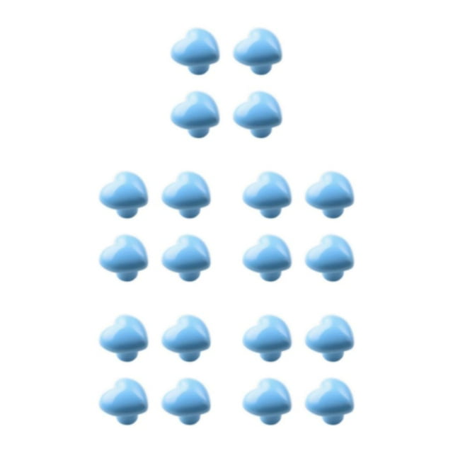 Guardoinrt 4pcs Unleash Creativity With These Unique Cabinet Knobs Sleek Appearance light blue 5Set