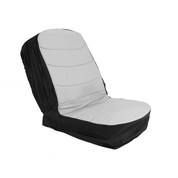 Kenally Universal Tractor de agricultura acolchado impermeable a prueba de polvo fundas de asiento reemplazo Protector de silla piezas de repuesto Herramientas y ferretería Gris negro Kenally TO008766-02