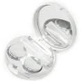 thumbnail image 3 of Portable Marble Contact Lens Case Round High-grade Colored Contact Lens Care Water Box, 3 of 6