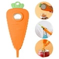 thumbnail image 2 of Wovilon Carrot Magnetic Suction Bottle Opener Non-Slip Cap Screw Capping Device Labor-Saving Screw Capping Device Multi-Function Can Opener Beer Cap Opener Screw Cap, 2 of 5