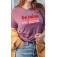 thumbnail image 2 of Retro Tricolor Be Mine Valentine PLUS Graphic Tee T-Shirt, 2 of 6