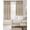 Brown, variant on Turquoise Blackout Curtains 96 Inch Length 2 Panels Set, Modern Abstract Art Ombre Striped Full Shading Curtains for Windows, Blackout Curtains for Bedroom Living Room 52"x96"