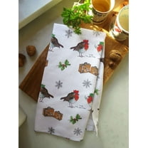 Samuel Lamont Home for Christmas Cotton Tea Towel
