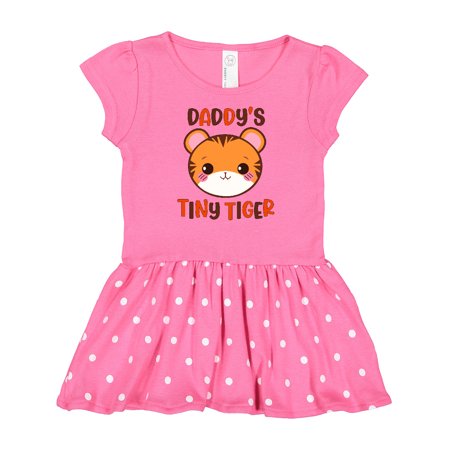 

Inktastic Daddy s Tiny Tiger Cute Baby Tiger Design Gift Baby Girl Dress