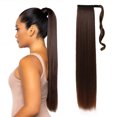 thumbnail image 4 of Extension de Cheveux Longue et Droite pour Queue de Cheval pour Femmes, Apparence Naturelle, Perruque Enveloppante pour Queue de Cheval, Longueur de 26 Po pour Usage Quotidien, 4 of 9