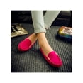 thumbnail image 5 of SIMANLAN Womens Loafers Slip On Boat Shoe Flat Flats Women Lightweight Casual Shoes Ladies Hand-Stitching Moccasin Rose Red 10, 5 of 9