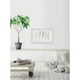thumbnail image 6 of Parvez Taj Five White Feathers II Framed Wall Art, 30" x 45", 6 of 6