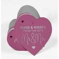 thumbnail image 3 of Inkdotpot Hugs & Kisses From The Wedding Bottle Tag Real Silver Foil Favor Hang Tag 100 Pack, 3 of 6