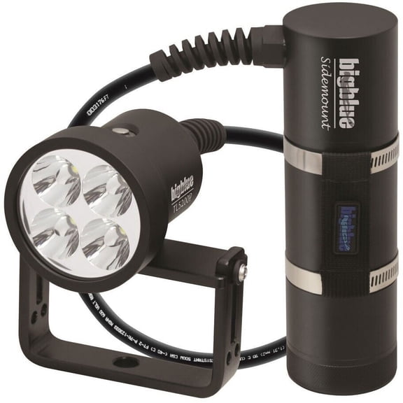 5200 Lumen Narrow Beam Technical Light - Sidemount Caniste
