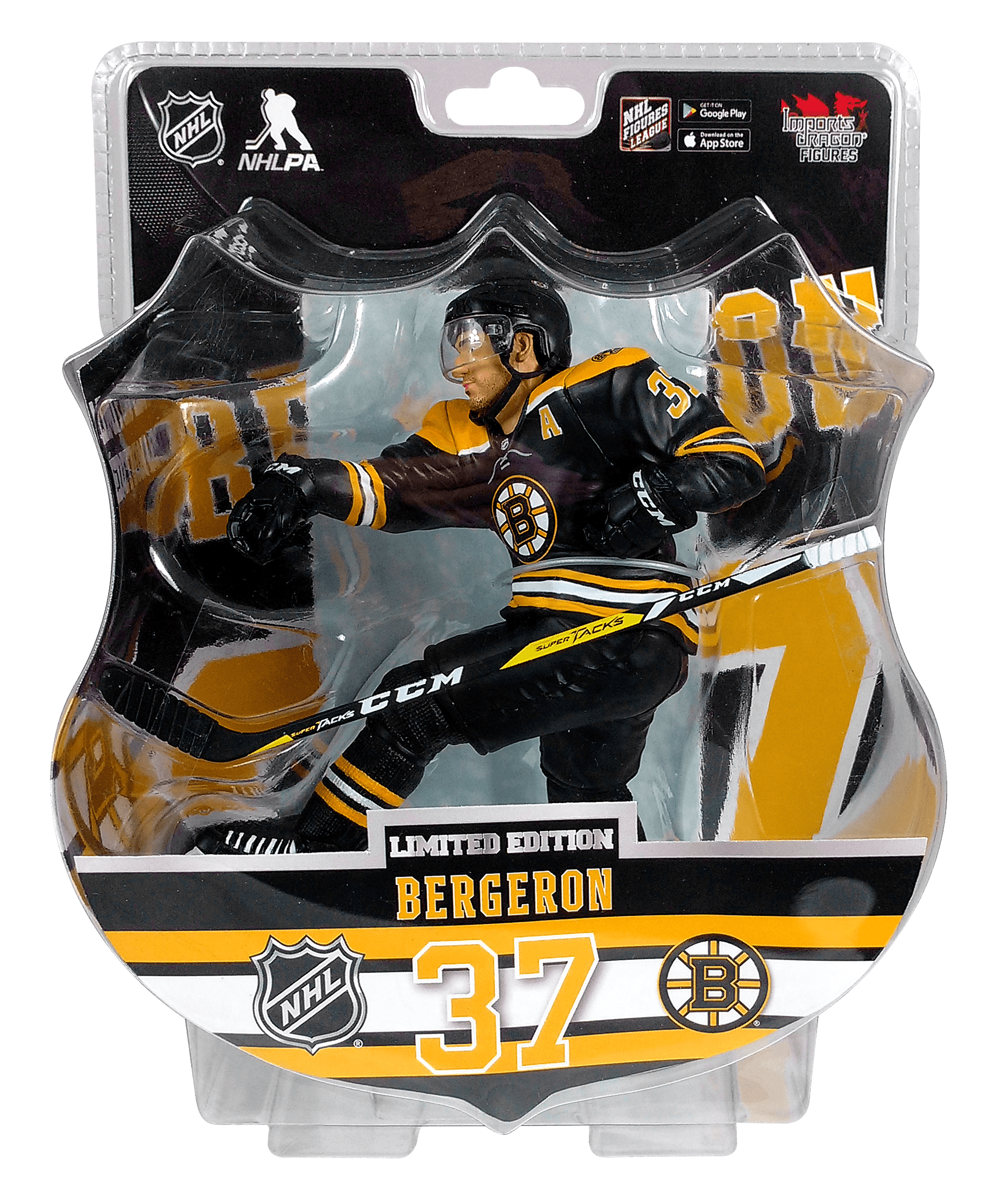 Imports Dragon NHL Patrice Bergeron Boston Bruins Limited Edition to