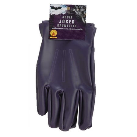 Morris Costumes RU8228 Batman Dark knight Joker Gloves Adult