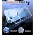 thumbnail image 3 of B LABS Slim Cell Phone Case with Screen Protector for Apple iPhone 14, Clear, 3 of 8