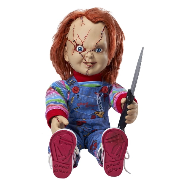 Talking Chucky Doll Spirit Halloween 60 cm con licencia oficial