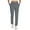 Dark Gray, variant on Womens Business Casual Pants Stretch Travel Pants On Airplane with Zipper Pockets Dressy Slacks Golf Work Office Black M