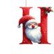 thumbnail image 2 of Adornos navideños, adornos navideños, regalos navideños, letras colgantes, decoración de acrílico, árbol de Navidad plano, decoración para fiestas en el hogar, colgante de regalo, letra plana de acríl, 2 of 4