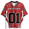 thumbnail image 1 of Playera holgada Naruto Akatsuki Ninja de manga corta para hombre, 1 of 4