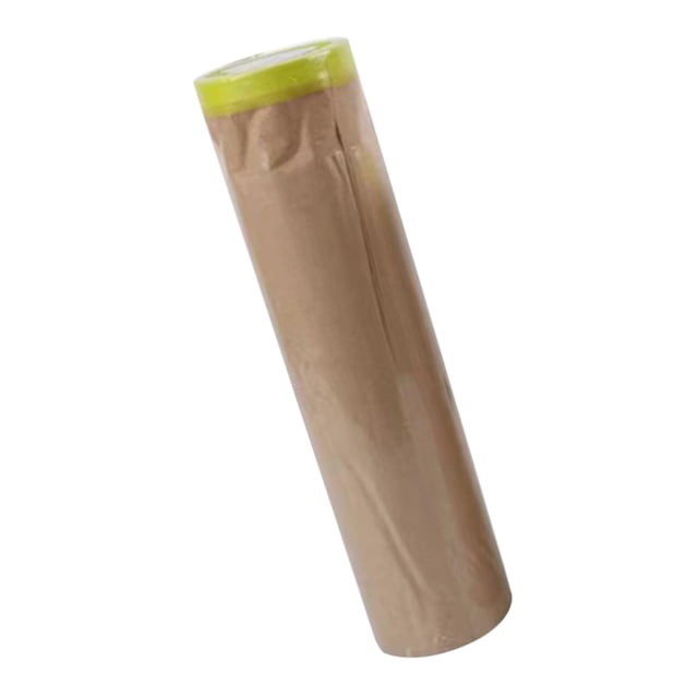 Cinta adhesiva pregrabada, protector de pared, cinta antiarañazos y cortinas, rollo de cinta de pintura de papel para pintores, proyectos de pared de 55cm Macarena Papel de enmascarar pregrabado