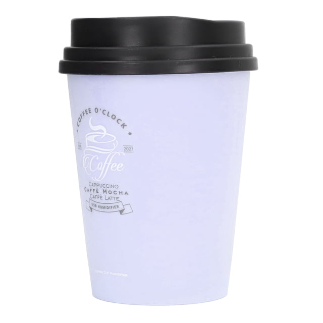 Humidificador pequeño, humidificador USB, humidificador USB de café de 300 ml, diseño de clase mundial